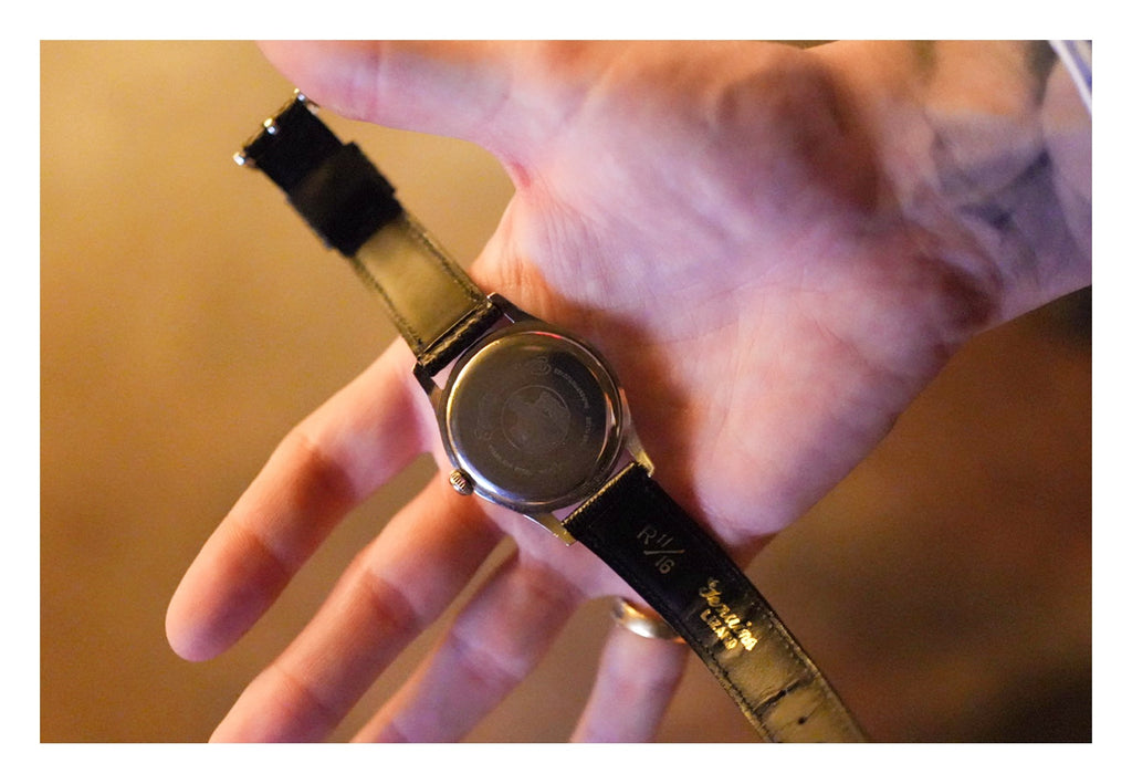 Jules Jurgensen Silver Sunburst Dial Manual Wind Circa 1950’s