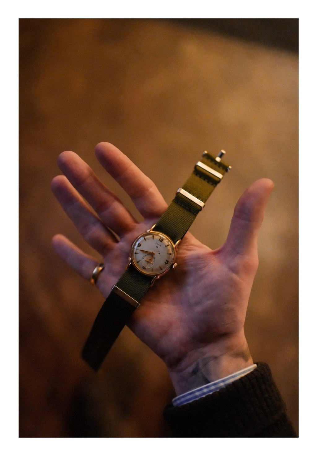 Elgin 1940’s Manual Wind “Bullet Dial”