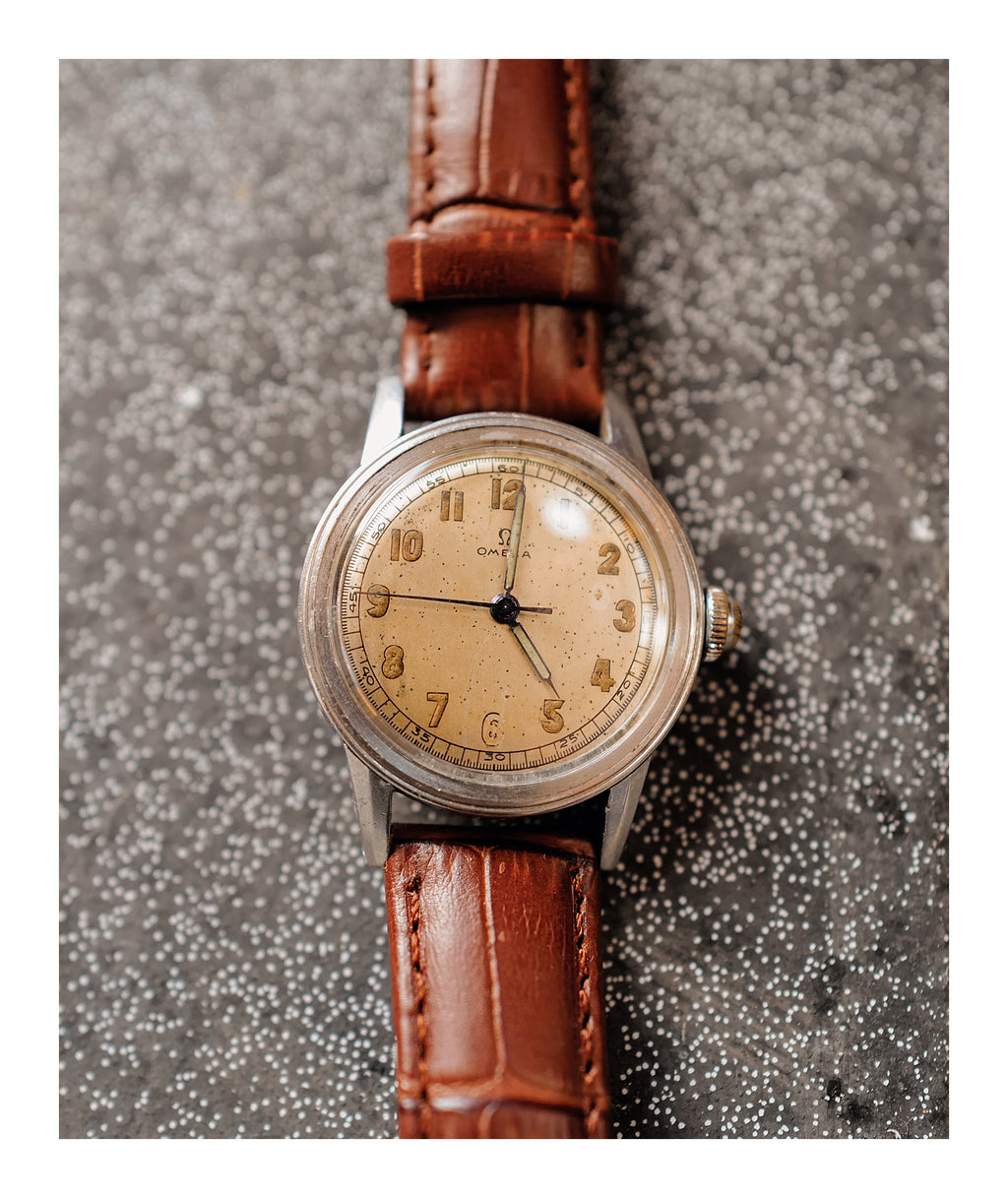 1939 Omega Manual Wind Field Watch “Got Your 6”