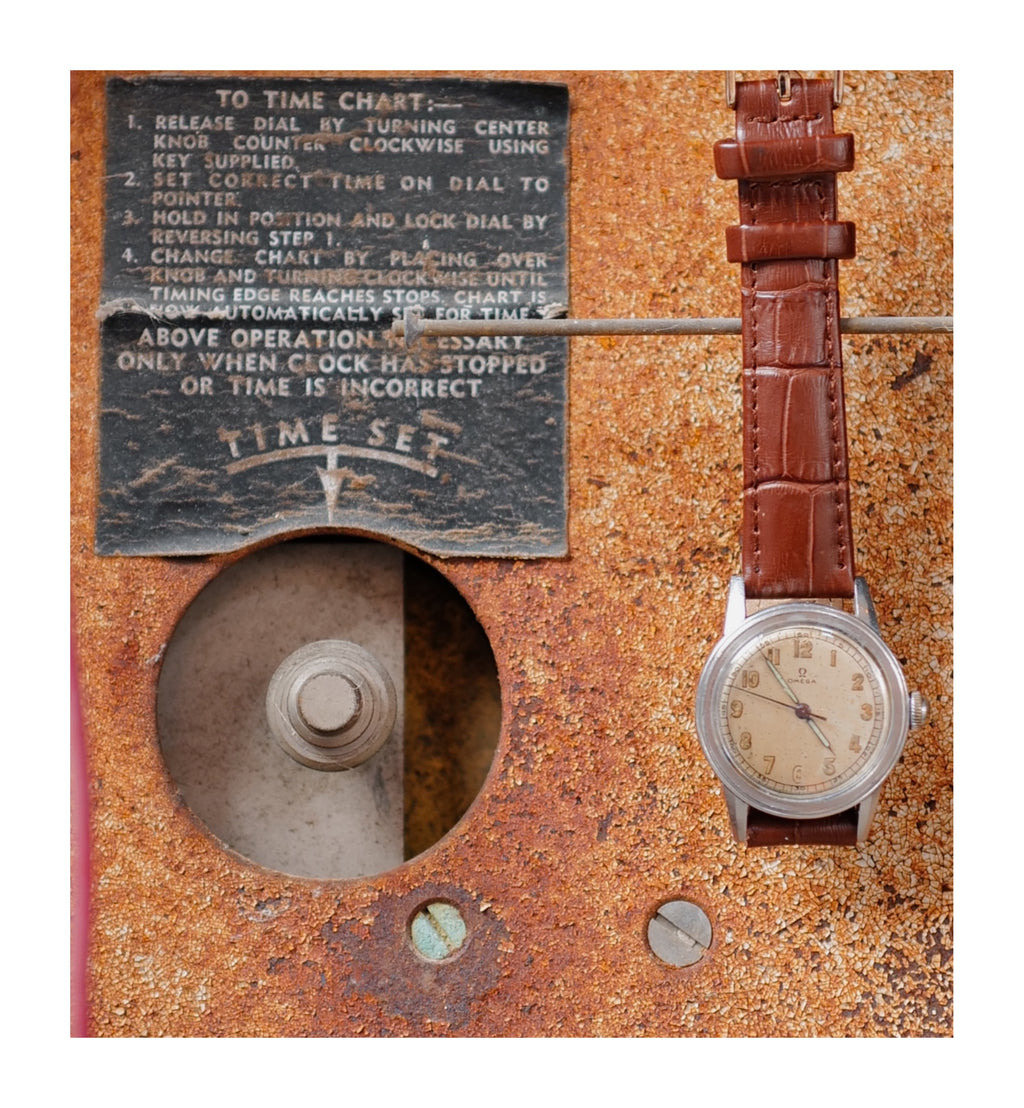 1939 Omega Manual Wind Field Watch “Got Your 6”