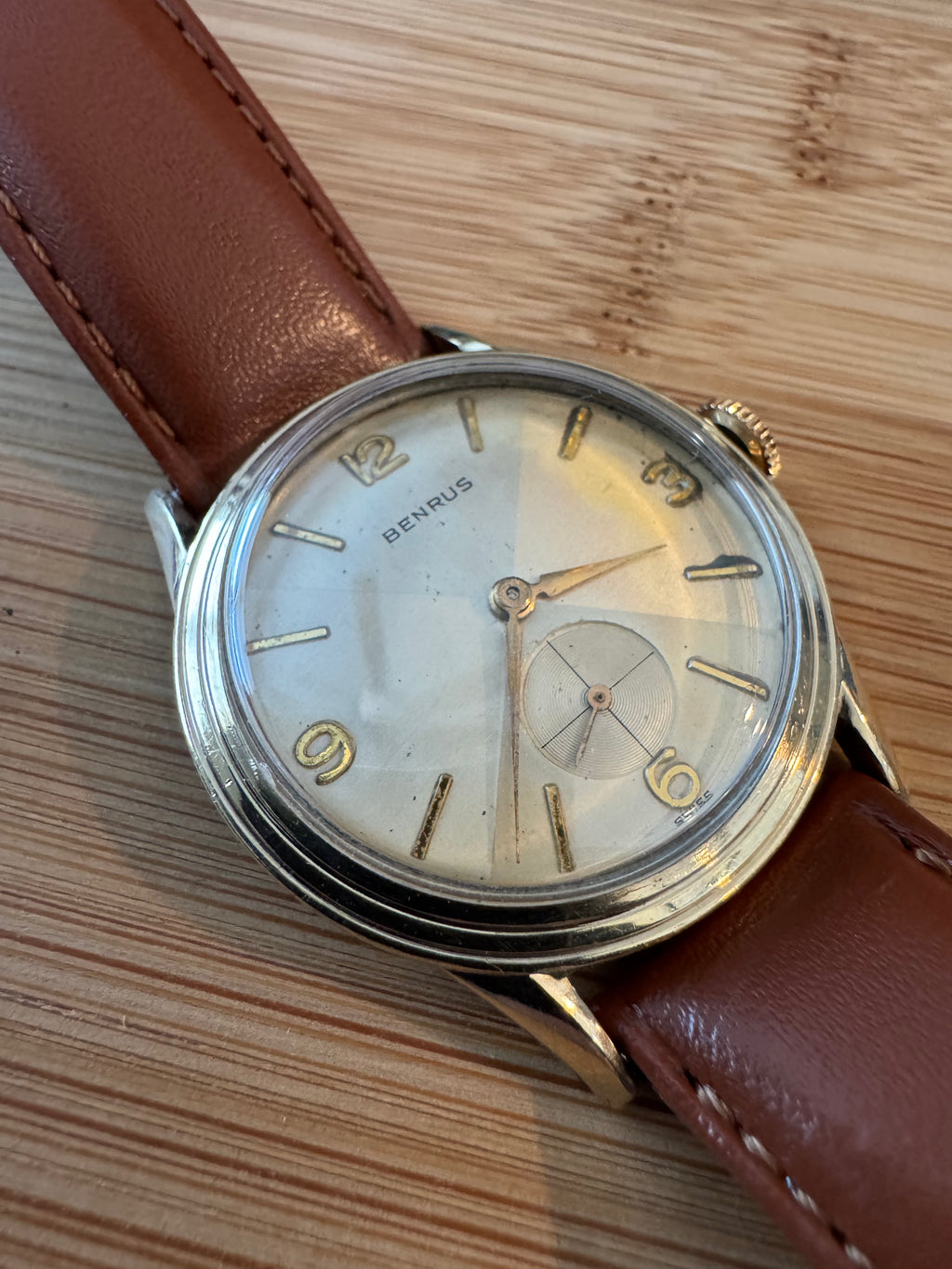 1950’s Benrus Manual Wind Facet Dial