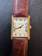 Vintage Wittnauer Art Deco Tank Manual Wind Watch "Dress Down"