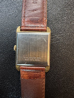 Vintage Wittnauer Art Deco Tank Manual Wind Watch "Dress Down"
