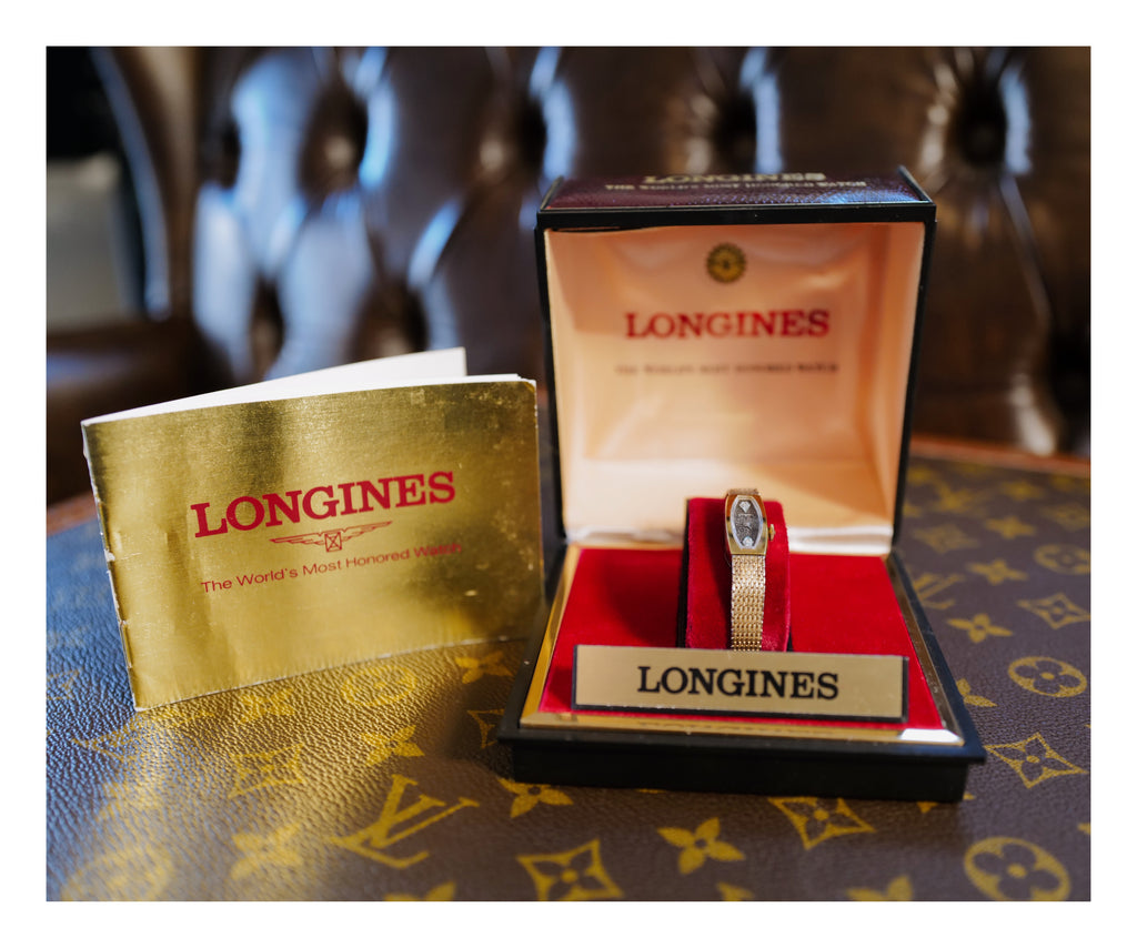 Vintage Longines Diamond Cocktail Watch "Night Out"