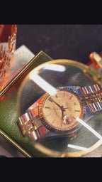 1988 Rolex Datejust 36 Linen Dial 16013 Unworn Time Capsule